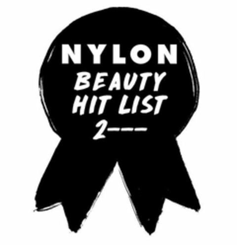 NYLON BEAUTY HIT LIST 2--- Logo (USPTO, 11/07/2017)