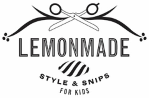 LEMONMADE STYLE & SNIPS FOR KIDS Logo (USPTO, 12/07/2017)