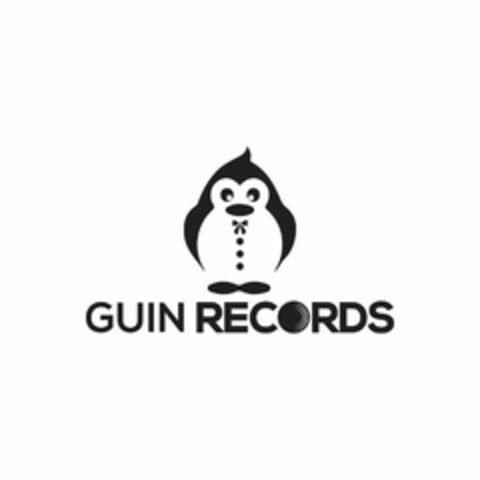 GUIN RECORDS Logo (USPTO, 04/25/2018)