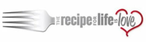 THE RECIPE FOR LIFE IS LOVE Logo (USPTO, 23.08.2018)