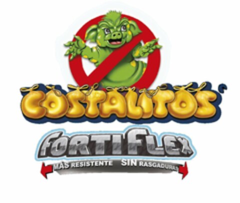 COSTALITOS FORTIFLEX MAS RESISTENTE SINRASGADURAS Logo (USPTO, 09/11/2018)