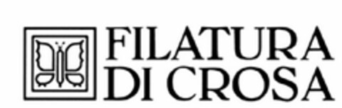 FILATURA DI CROSA Logo (USPTO, 25.10.2018)