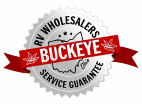 RV WHOLESALERS BUCKEYE OHIO SERVICE GUARANTEE Logo (USPTO, 07.11.2018)