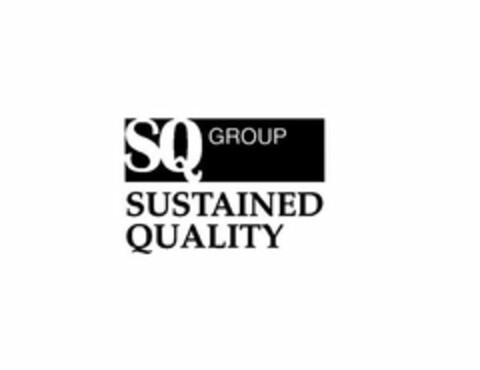 SQ GROUP SUSTAINED QUALITY Logo (USPTO, 06.02.2019)