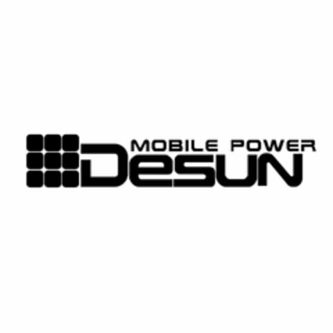 DESUN MOBILE POWER Logo (USPTO, 06/11/2019)