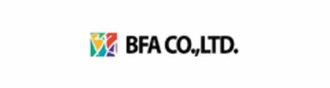 BFA BFA CO.,LTD. Logo (USPTO, 09.07.2019)