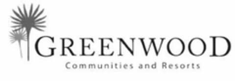 GREENWOOD COMMUNITIES AND RESORTS Logo (USPTO, 07/30/2019)