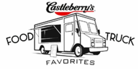 CASTLEBERRY'S FOOD TRUCK FAVORITES Logo (USPTO, 08/23/2019)