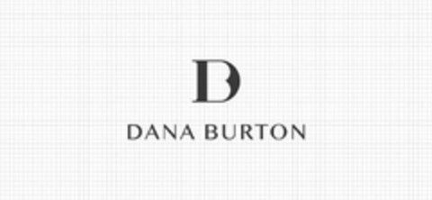 DANA BURTON DB Logo (USPTO, 29.08.2019)