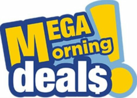 MEGA MORNING DEAL$! Logo (USPTO, 08.11.2019)