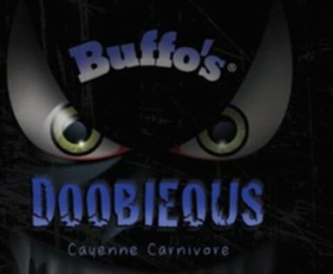 BUFFO'S DOOBIEOUS CAYENNE CARNIVORE Logo (USPTO, 17.04.2020)