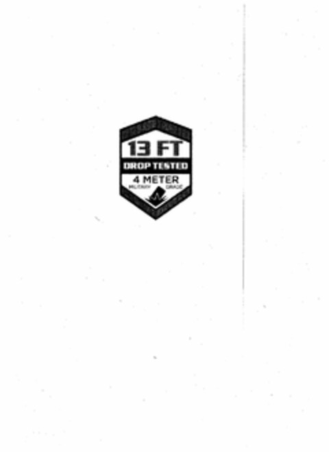 13 FT DROP TESTED 4 METER MILITARY GRADE Logo (USPTO, 11.05.2020)