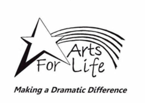 ARTS FOR LIFE MAKING A DRAMATIC DIFFERENCE Logo (USPTO, 08.06.2020)