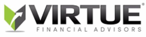 V VIRTUE FINANCIAL ADVISORS Logo (USPTO, 24.06.2020)