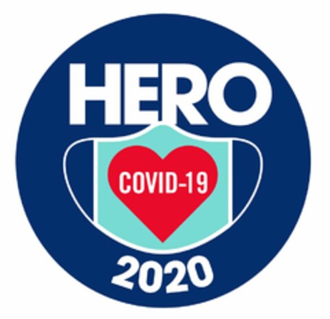 HERO COVID-19 2020 Logo (USPTO, 25.06.2020)