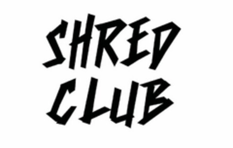 SHRED CLUB Logo (USPTO, 07/09/2020)