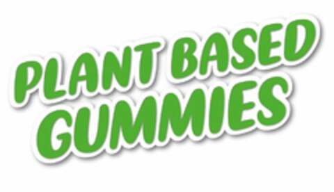 PLANT BASED GUMMIES Logo (USPTO, 14.08.2020)