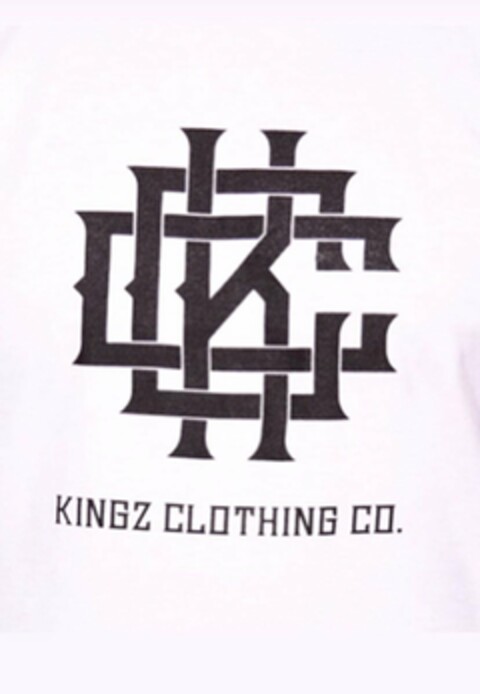 KCC KINGZ CLOTHING CO. Logo (USPTO, 08/19/2020)