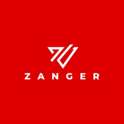 ZANGER Logo (USPTO, 08/27/2020)