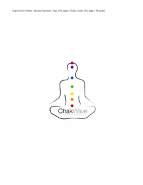 CHAKWAVE ELEVATE YOUR SPIRIT Logo (USPTO, 25.03.2009)