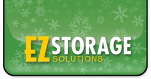 EZ STORAGE SOLUTIONS Logo (USPTO, 04/24/2009)