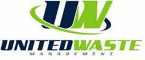 UW UNITED WASTE MANAGEMENT Logo (USPTO, 02/05/2010)