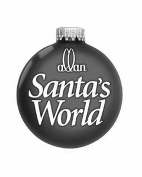 SANTA'S WORLD ALLAN Logo (USPTO, 02/19/2010)