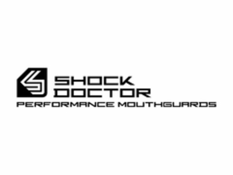 S SHOCK DOCTOR PERFORMANCE MOUTHGUARDS Logo (USPTO, 23.06.2010)