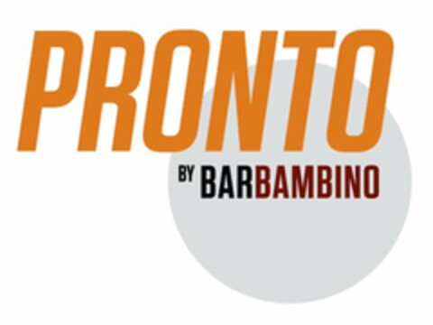 PRONTO BY BAR BAMBINO Logo (USPTO, 28.02.2011)