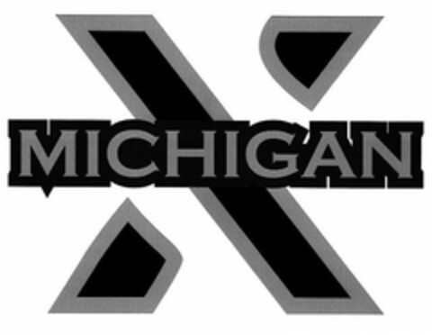 MICHIGAN X Logo (USPTO, 25.08.2011)