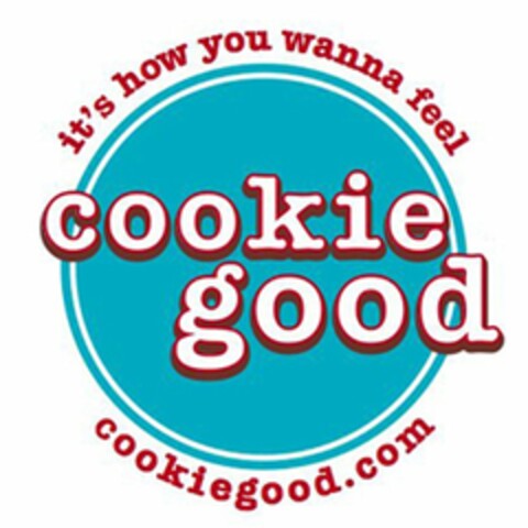 COOKIE GOOD IT'S HOW YOU WANNA FEEL COOKIEGOOD.COM Logo (USPTO, 26.09.2011)