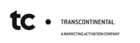 TC TRANSCONTINENTAL A MARKETING ACTIVATION COMPANY Logo (USPTO, 16.02.2012)