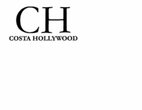 CH COSTA HOLLYWOOD Logo (USPTO, 05/01/2012)