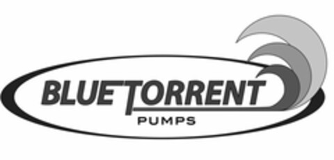 BLUE TORRENT PUMPS Logo (USPTO, 13.06.2012)