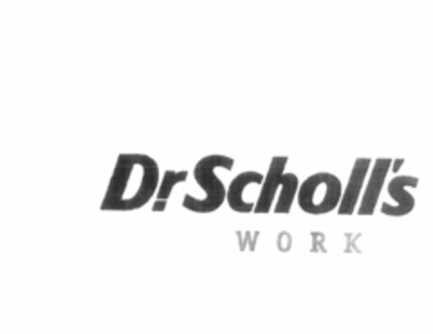 DR. SCHOLL'S WORK Logo (USPTO, 22.06.2012)