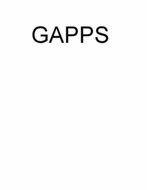 GAPPS Logo (USPTO, 05.03.2013)
