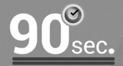 90º SEC. Logo (USPTO, 09/09/2013)