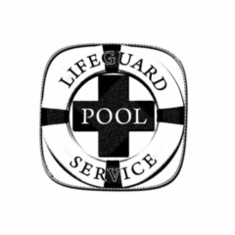 LIFEGUARD POOL SERVICE Logo (USPTO, 24.09.2013)