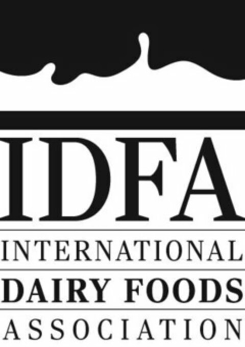 IDFA INTERNATIONAL DAIRY FOODS ASSOCIATION Logo (USPTO, 04/29/2014)