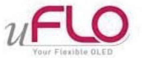 UFLO YOUR FLEXIBLE OLED Logo (USPTO, 04/29/2014)