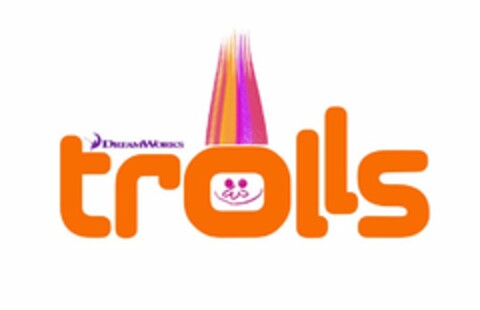 DREAMWORKS TROLLS Logo (USPTO, 17.07.2014)