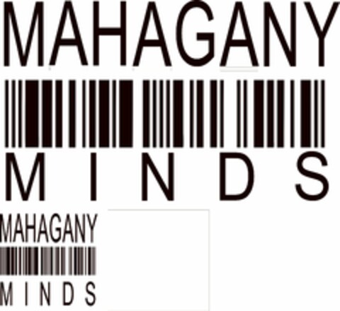 MAHAGANY MINDS Logo (USPTO, 29.08.2014)