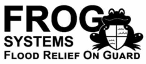 FROG SYSTEMS FLOOD RELIEF ON GUARD Logo (USPTO, 20.09.2014)