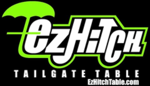 EZ HITCH TAILGATE TABLE EZHITCHTABLE.COM Logo (USPTO, 04/15/2015)