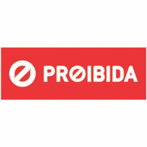 PROIBIDA Logo (USPTO, 08/25/2015)