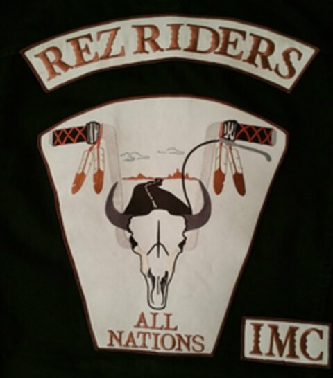 REZ RIDERS IMC ALL NATIONS Logo (USPTO, 09/17/2015)