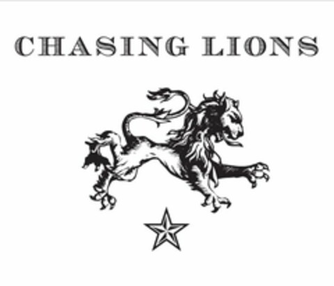 CHASING LIONS Logo (USPTO, 02/29/2016)