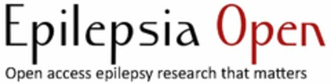 EPILEPSIA OPEN OPEN ACCESS EPILEPSY RESEARCH THAT MATTERS Logo (USPTO, 07.03.2016)