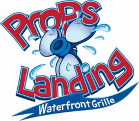 PROPS LANDING WATERFRONT GRILLE Logo (USPTO, 06/28/2016)