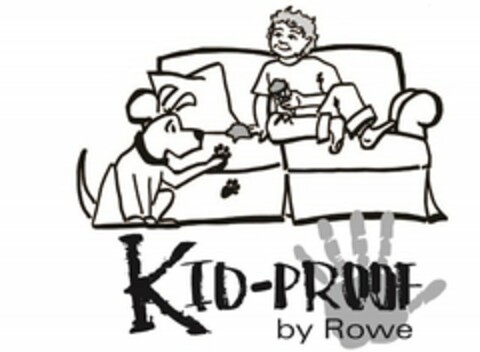 KID-PROOF BY ROWE Logo (USPTO, 05.08.2016)